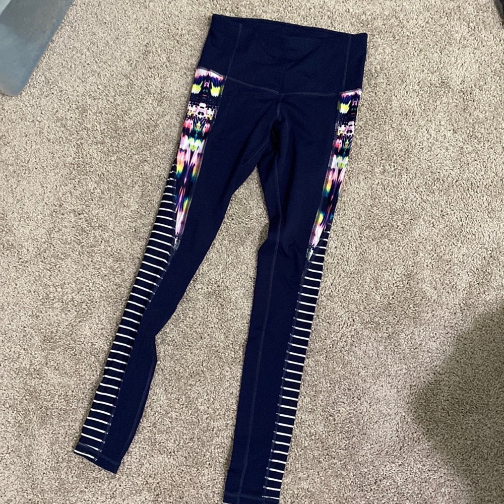 Athleta printed tights